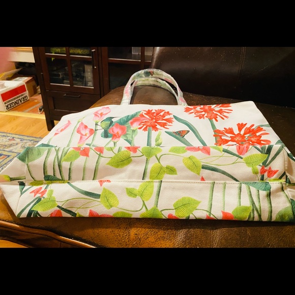 Estée Lauder Orange Flower & Butterfly 🦋 Tote - Picture 14 of 16